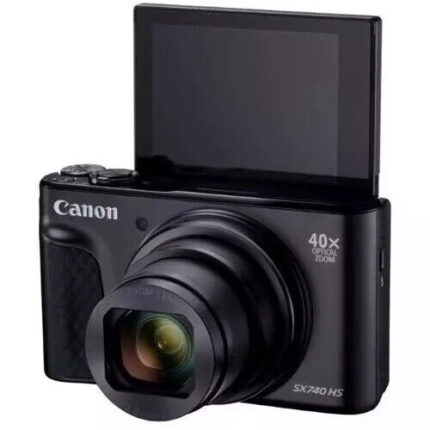 Canon PowerShot SX740 HS 20.3MP Digital Camera - 40x Zoom | 4K Video | Wi-Fi & Bluetooth